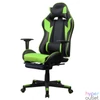 Kép 5/5 - Iris GCH204BE_FT fekete / zöld gamer szék