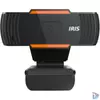 Kép 2/5 - IRIS W-13 mikrofonos fekete/narancs webkamera