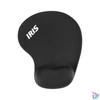Kép 2/3 - IRIS P-23 ergonómikus fekete egérpad