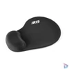 Kép 3/3 - IRIS P-23 ergonómikus fekete egérpad