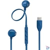 Kép 1/2 - JBL T 305 C BLU vezetékes USB C mikrofonos kék fülhallgató