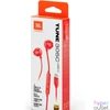 Kép 7/7 - JBL T 305 C RED vezetékes USB C mikrofonos piros fülhallgató