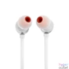 Kép 3/8 - JBL T 310 C WHT vezetékes USB C mikrofonos fehér fülhallgató