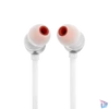 Kép 3/8 - JBL T 310 C WHT vezetékes USB C mikrofonos fehér fülhallgató