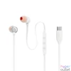 Kép 6/8 - JBL T 310 C WHT vezetékes USB C mikrofonos fehér fülhallgató