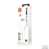 Kép 8/8 - JBL T 310 C WHT vezetékes USB C mikrofonos fehér fülhallgató