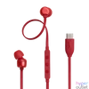 Kép 1/8 - JBL T 310 C RED vezetékes USB C mikrofonos piros fülhallgató