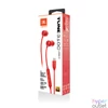 Kép 8/8 - JBL T 310 C RED vezetékes USB C mikrofonos piros fülhallgató