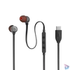 Kép 6/8 - JBL T 310 C BLK vezetékes USB C mikrofonos fekete fülhallgató