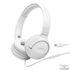 Kép 1/8 - JBL Tune520C  USB-C vezetékes mikrofonos fehér fejhallgató