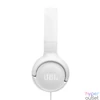 Kép 2/8 - JBL Tune520C  USB-C vezetékes mikrofonos fehér fejhallgató
