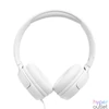 Kép 3/8 - JBL Tune520C  USB-C vezetékes mikrofonos fehér fejhallgató