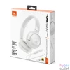 Kép 8/8 - JBL Tune520C  USB-C vezetékes mikrofonos fehér fejhallgató