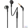 Kép 1/2 - JBL T205BLK mikrofonos fekete fülhallgató