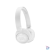 Kép 2/5 - JBL T600BTNCWHT Bluetooth mikrofonos fehér fejhallgató