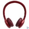 Kép 5/6 - JBL LIVE 400 Bluetooth mikrofonos piros fejhallgató