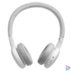 Kép 3/6 - JBL LIVE 400 Bluetooth mikrofonos fehér fejhallgató