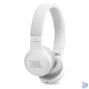 Kép 5/6 - JBL LIVE 400 Bluetooth mikrofonos fehér fejhallgató