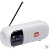 Kép 1/4 - JBL Tuner2 fehér hordozható Bluetooth FM/DAB rádiós hangszóró