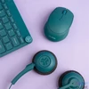 Kép 6/7 - JLab Go Work Pop vezeték nélküli zöldeskék Bluetooth headset