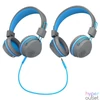 Kép 4/6 - JLAB Jbuddies Studio Kids Bluetooth szürke/kék fejhallgató