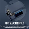 Kép 4/5 - Juice JUI-PBANK-3-ECO-NVY ECO 3 10000mAh 15W tengerészkék power bank