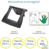 Kép 3/13 - Kensington K52788WW SmartFit Easy Riser állítható magasságú laptop hűtő állvány