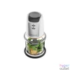Kép 4/6 - Kenwood CHP61.100WH EasyChop Mini fehér-ezüst aprító