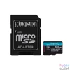 Kép 2/3 - Kingston 512GB SD micro Canvas Go! Plus (SDXC Class 10 UHS-I U3) (SDCG3/512GB) memóriakártya adapterrel