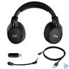 Kép 1/7 - Kingston HyperX CloudX Flight vezeték nélküli fekete gamer headset