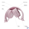 Kép 11/11 - LAMAX blaze2 bluetooth rózsaszín fejhallgató