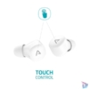 Kép 3/9 - LAMAX Dots2 Touch TWS bluetooth fehér fülhallgató