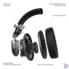 Kép 3/11 - LAMAX HighComfort ANC aktív zajszűrős bluetooth fekete fejhallgató