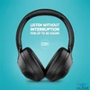 Kép 3/11 - LAMAX NoiseComfort2 Bluetooth ANC Aktív zajszűrős fekete fejhallgató
