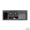 Kép 6/7 - Lanberg SC01-4504-10B 19" 4U SZÉL:430mm MÉLY:450mm MAG:177mm táp nélküli rack szerver ház