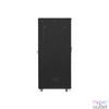 Kép 3/5 - Lanberg FF01-8042-12B 19" 42U SZÉL:800mm MÉLY:1000mm MAG:2047mm lapraszerelt üvegajtós fekete rack szekrény