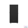 Kép 5/5 - Lanberg FF01-8042-12B 19" 42U SZÉL:800mm MÉLY:1000mm MAG:2047mm lapraszerelt üvegajtós fekete rack szekrény