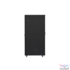 Kép 1/5 - Lanberg FF01-8242-12B 19" 42U SZÉL:800mm MÉLY:1200mm MAG:2047mm lapraszerelt üvegajtós fekete rack szekrény