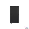 Kép 5/5 - Lanberg FF01-8242-12B 19" 42U SZÉL:800mm MÉLY:1200mm MAG:2047mm lapraszerelt üvegajtós fekete rack szekrény