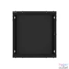 Kép 13/15 - Lanberg WF01-6412-10B 19" 12U SZÉL:600mm MÉLY:450mm MAG:640mm lapraszerelt üvegajtós fekete fali rack szekrény