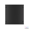 Kép 6/15 - Lanberg WF01-6412-10B 19" 12U SZÉL:600mm MÉLY:450mm MAG:640mm lapraszerelt üvegajtós fekete fali rack szekrény
