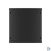 Kép 11/15 - Lanberg WF01-6612-10B 19" 12U SZÉL:600mm MÉLY:600mm MAG:640mm lapraszerelt üvegajtós fekete fali rack szekrény