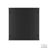 Kép 11/15 - Lanberg WF01-6612-10B 19" 12U SZÉL:600mm MÉLY:600mm MAG:640mm lapraszerelt üvegajtós fekete fali rack szekrény