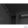 Kép 10/15 - Lanberg WF01-6618-10B 19" 18U SZÉL:600mm MÉLY:600mm MAG:907mm lapraszerelt üvegajtós fekete fali rack szekrény