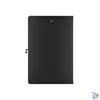 Kép 2/15 - Lanberg WF01-6618-10B 19" 18U SZÉL:600mm MÉLY:600mm MAG:907mm lapraszerelt üvegajtós fekete fali rack szekrény