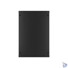 Kép 6/15 - Lanberg WF01-6618-10B 19" 18U SZÉL:600mm MÉLY:600mm MAG:907mm lapraszerelt üvegajtós fekete fali rack szekrény