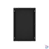 Kép 7/15 - Lanberg WF01-6618-10B 19" 18U SZÉL:600mm MÉLY:600mm MAG:907mm lapraszerelt üvegajtós fekete fali rack szekrény