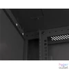 Kép 12/15 - Lanberg WF01-6622-10B 19" 22U SZÉL:600mm MÉLY:600mm MAG:1085mm lapraszerelt üvegajtós fekete fali rack szekrény