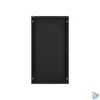 Kép 14/15 - Lanberg WF01-6622-10B 19" 22U SZÉL:600mm MÉLY:600mm MAG:1085mm lapraszerelt üvegajtós fekete fali rack szekrény
