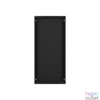 Kép 8/14 - Lanberg WF01-6627-10B 19" 27U SZÉL:600mm MÉLY:600mm MAG:1307mm lapraszerelt üvegajtós fekete fali rack szekrény